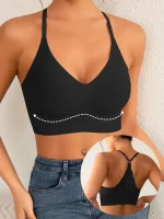 Lace Y Line Back Design Bra - Image 2