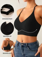 Lace Y Line Back Design Bra - Image 4