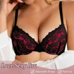 Floral Printing Breathable Bra - Image 4